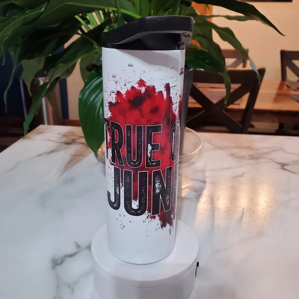 True Crime Junkie 20oz Tumbler  with duo lids 🎉sale